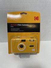 Kodak M38 35mm Film Camera Yellow Focus Free, Powerful Built-in Flash