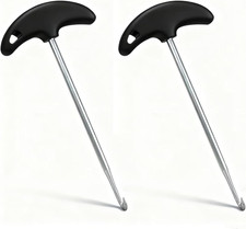 Premium Stainless Steel Lace Tighteners for Hockey and Ice Skates - 2 PCS