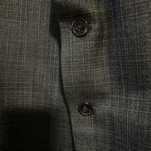 Lauren Ralph Lauren Men’s Blazer 52R Grey Blue Plaid Sport Coat Jacket - Picture 3 of 9