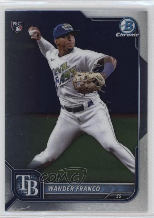 2022 Bowman Chrome Wander Franco #10 4n0