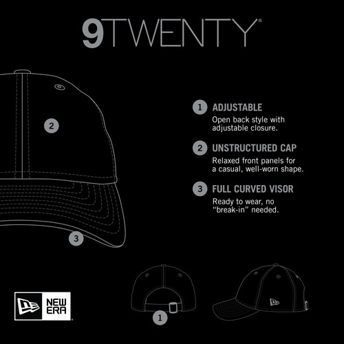 Men's New Era White Atlanta Braves 2025 Batting Practice 9TWENTY Adjustable Hat - 第 6/6 張圖片