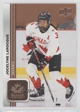 2023 Upper Deck Team Canada Juniors Women's WC Rose Gold Jocelyne Larocque 2d8