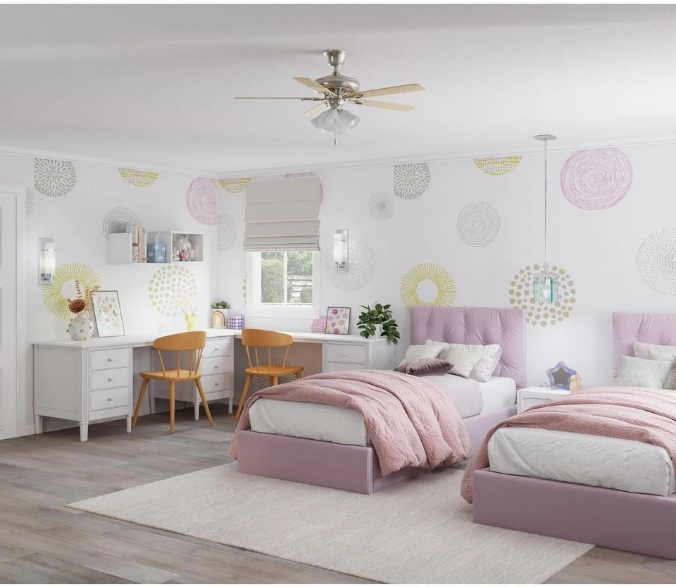 AirPro Ceiling Fans, Brushed Nickel - Image 3 of 4