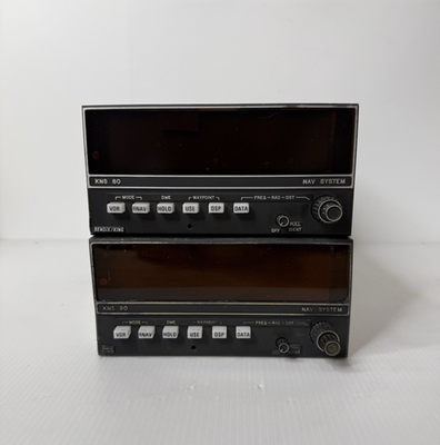 #ad #ad 2 Bendix King KNS 80 Navigation System 066 4008 00 Sold for Parts or Repair $300.00