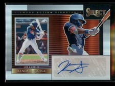 2024 Panini Select Kendall George #DAS-KG Diamond Action Signatures