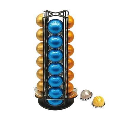 MaxMiuly Kaffeekapselhalter für Nespresso Vertuo Pods (28 Stück) Vertuoline