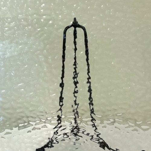 London Fog English Muffle Stained Glass – Vintage Ripple Texture | BiNARi - Picture 5 of 8
