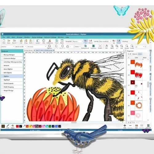 BRUDER PE-DESIGN 11 NÄH- & STICKSOFTWARE - Bild 3 von 4