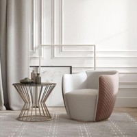 Modern Sessel Stoff Sofa Design Polster Sofas Sessel Fernseh 1 Sitzer MöBel Neu