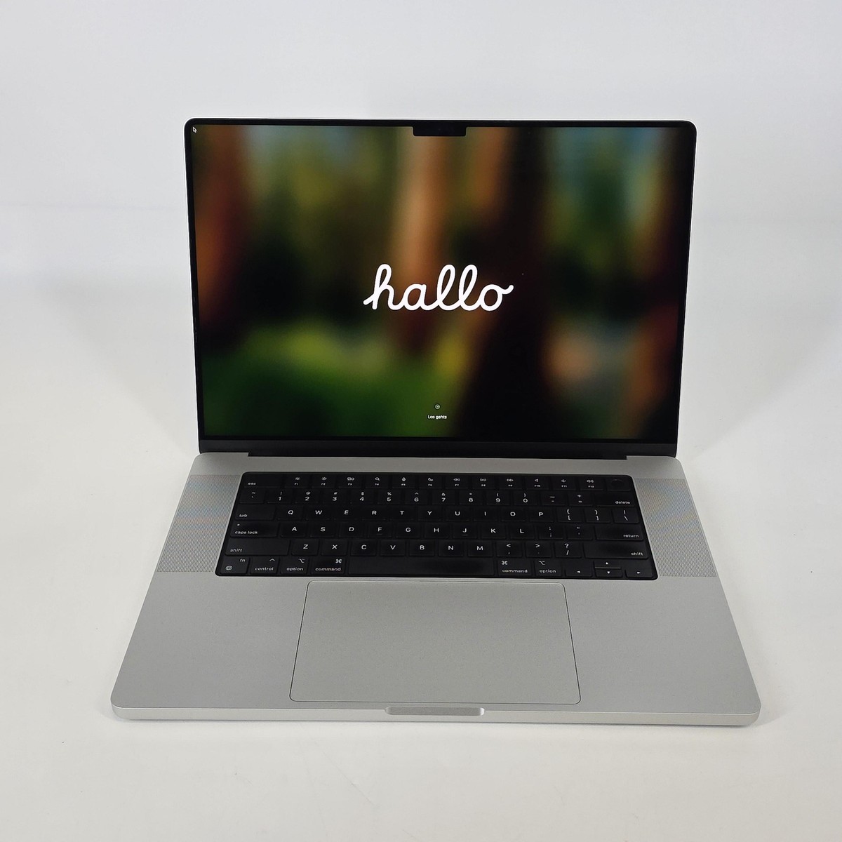 MacBook Pro 16 Silver 2021 3.2 GHz M1 Pro 10-Core CPU 16-Core GPU