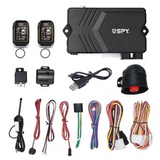 Car Keyless Entry Engine Start Alarm System Push Button Remote Starter System