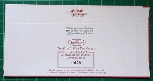 2001 Benham Signed FDC Northern Ireland Pictorial Definitive - Eric Knowles - Picture 2 of 2