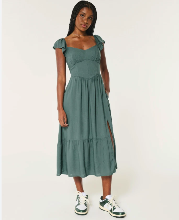 green hoco dress strapless Dressime Woman's Vibrant Green Homecoming Dress Bodycon Strapless Satin  Corset Bodice Mini Cocktail Dress – dressime main image 1