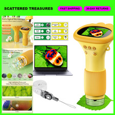 Portable 1000X Kids Microscope - Mini Digital Microscope for Ages 3-10, Photo 