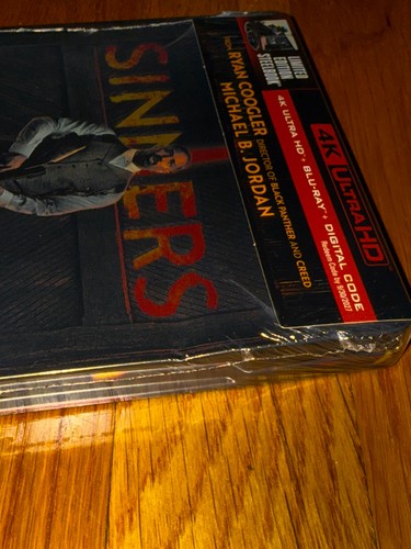DAMAGED Sinners 4K Ultra HD + Blu-Ray + Digital Code Steelbook - Picture 3 of 4