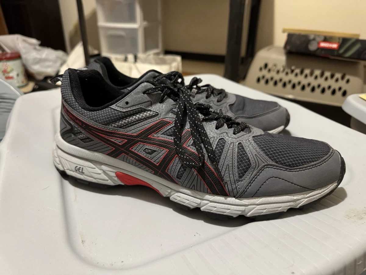 ASICS Gel Venture 7 Black Classic Red for Sale | Authenticity