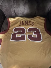 LeBron James Vintage Cleveland Cavaliers Jersey M 1975-76 Throwback Reebok