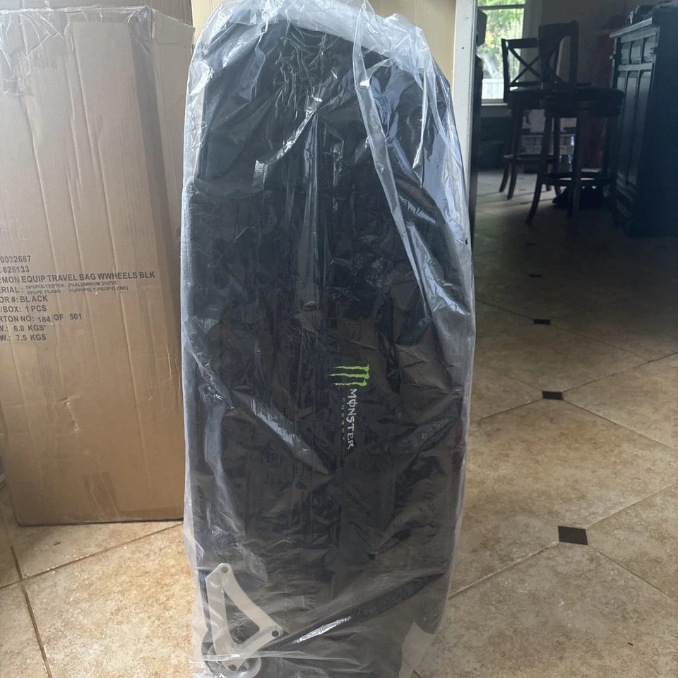 Authentic Monster Energy Wheeled Travel Bag 36'' OGIO RIG 9800 Style MX SX - Image 2 of 4