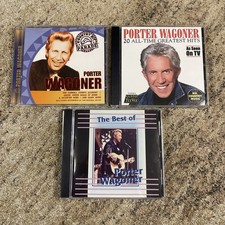 Porter Wagoner Country 3 CD Lot Good Condition Porter Wagoner Country 3 CD Lot Good Condition