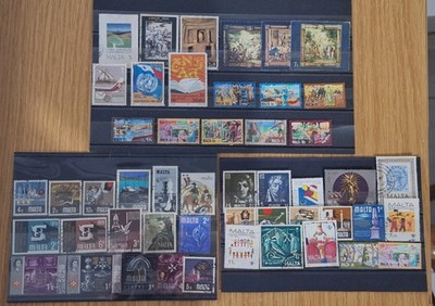 Malta - gemischtes Briefmarkenlot - gemischte Jahre - gebraucht