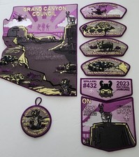 2023 USA National Jamboree - Grand Canyon Council 8 pc set