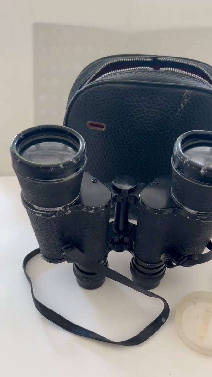 Vintage Yashica 7x50 Binoculars Field 7.1° Japan w Case Working | eBay