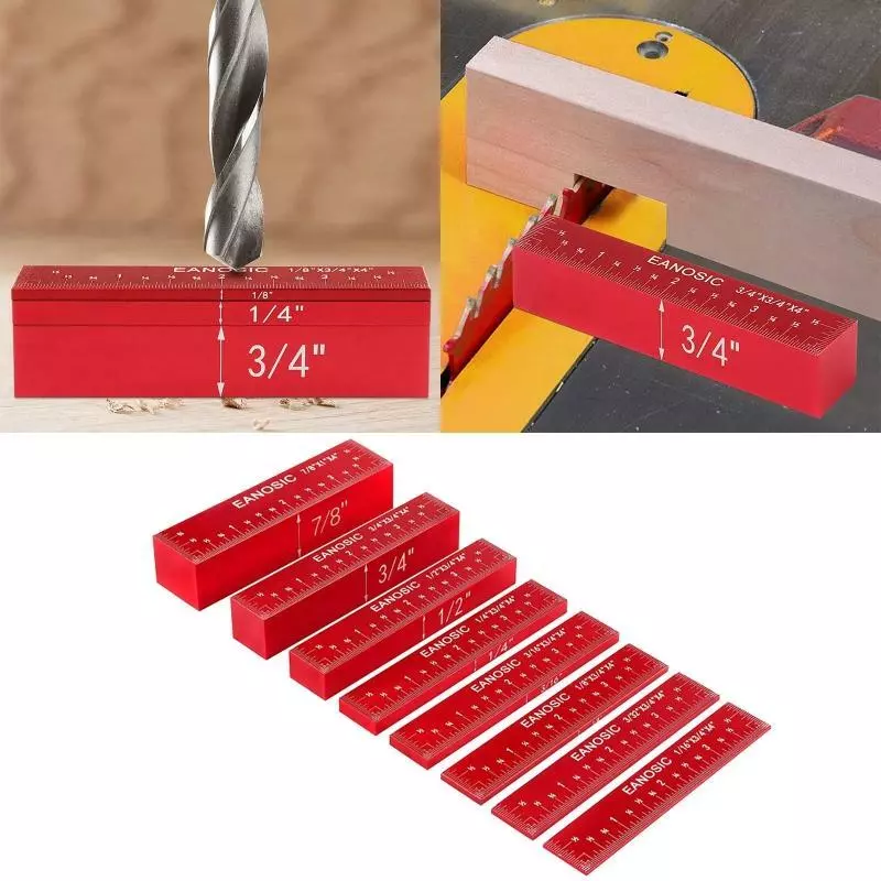 Table saw outlet setup bars