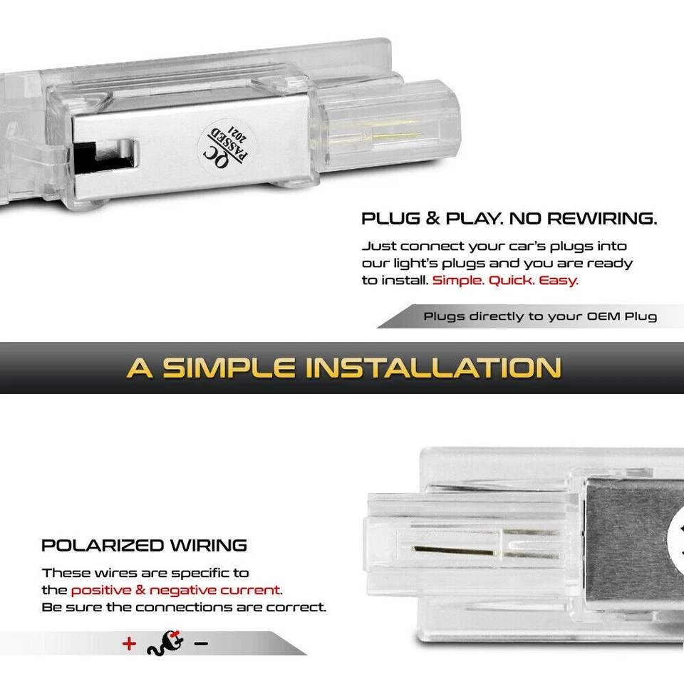 White LED Trunk Luggage Door Glove Box Light For 2016- Alfa Romeo Giulia Stelvio Foto 3 de 4