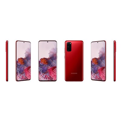 New UNOPENNED Samsung Galaxy S20 5G G981U 128GB UNLOCKED Smartphone Aura Red