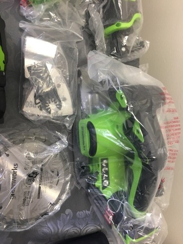 Greenworks Powerall 24v Brushless 4 Piece Power Tool Combo Kit w/ 2 Battery - Picture 9 of 11