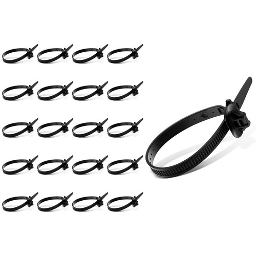 20Pcs 170mm Nylon Cable Strap Retainer Clips for Toyota Camry 83-88 RAV4 Corolla - Picture 9 of 9