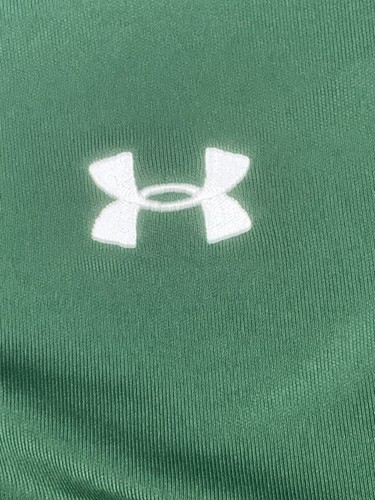 NWT Under Armour Men's Heatgear Tech Golf Polo Shirt Green White 2XL - Read - Picture 10 of 14