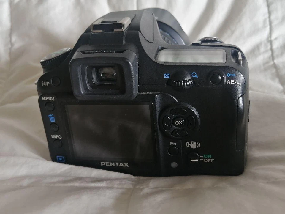 Juego de lentes super zoom digital PENTAX SLR K100-D en buen estado Foto 3 de 4