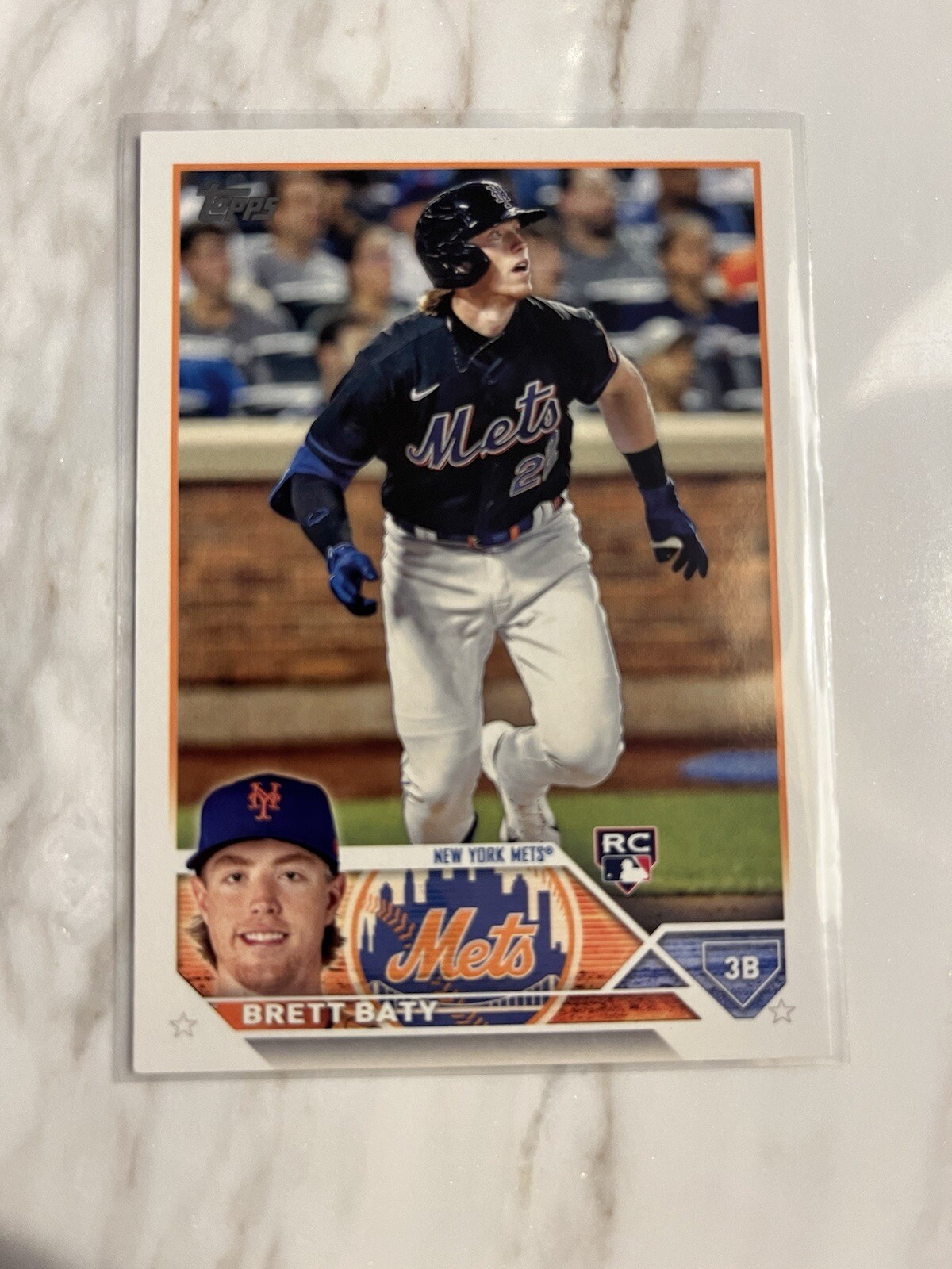 2023 Topps Series 1 #89 Brett Baty (RC)
