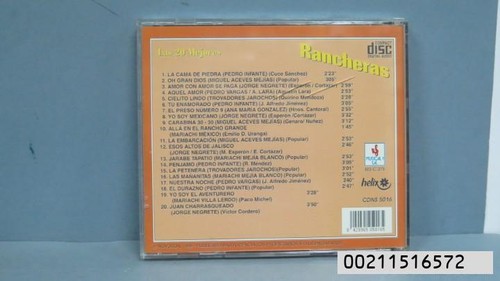 CD. LAS 20 MEJORES RANCHERAS - Imagen 2 de 2
