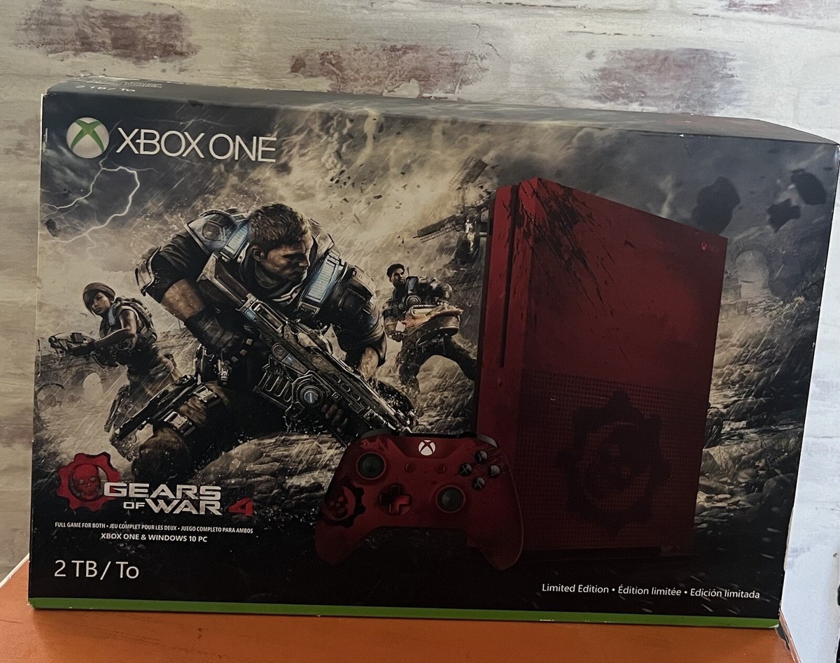 北米版 XBOX One S Gears of War 4 edition本体 Xbox One S Gears of War 4 Limited Edition 2TB Bundle
