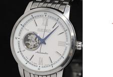 Seiko Presage SSA413 Open-heart Automatic White Dial