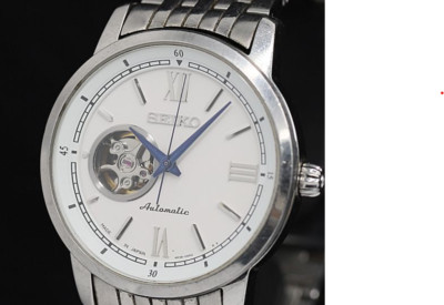 Seiko Presage SSA413 Open-heart Automatic White Dial