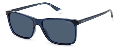 Lunettes de Soleil Polaroid PLD 4137/S Pjp (C3) Bleu/Bleu Polarisé Cal. 58 - Photo 1/4