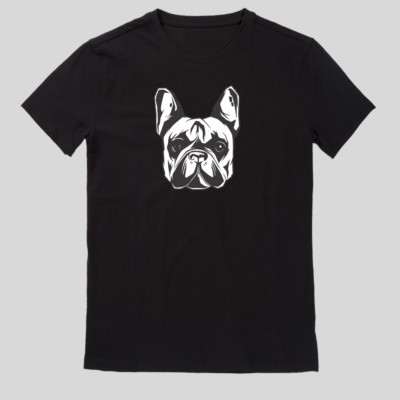 Dog T Shirt Design French Bulldog