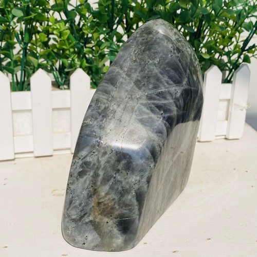 Natural Purple Labradorite Quartz Crystal Freeform Mineral Specimen 1460g - Picture 10 of 11