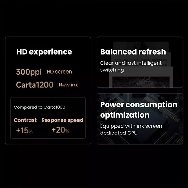 (New) 7" Xiaomi E-reader 2GB RAM + 64GB ROM E-Ink Dual Battery Android E-book - Image 4 of 4