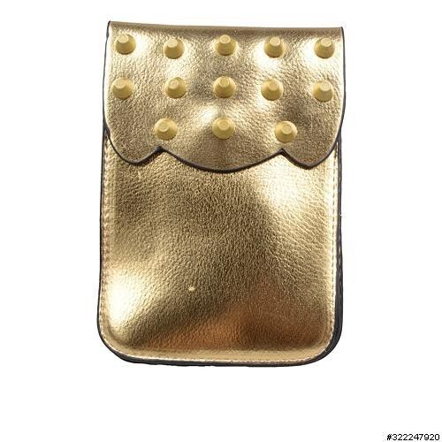 VEGANE LEDER MODE TASCHE KREUZKÖRPER #GOLD #322247-920 - Bild 2 von 2