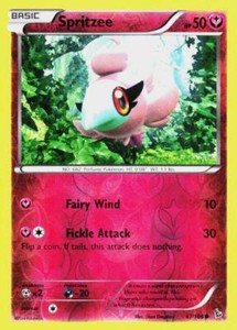 XY - Flashfire #67/106 Spritzee Reverse Holo