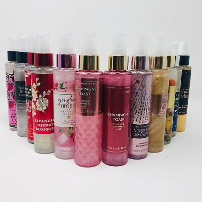 BATH AND BODY WORKS DIAMOND SHIMMER MIST NEW 4.9 OZ *CHOOSE