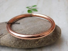 Solid Copper bangles Plain Copper Wire bangles, Men's & Woman bangle Jewellery,
