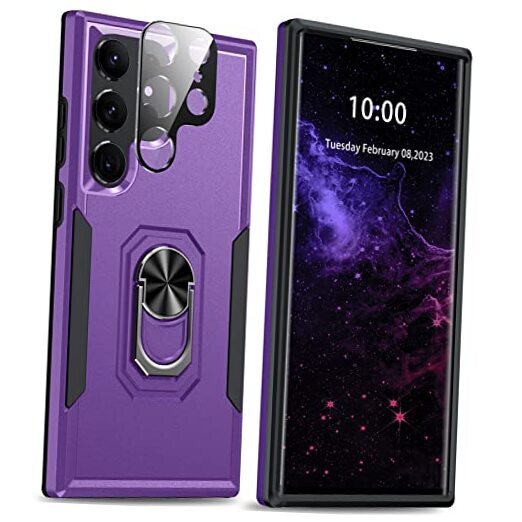 for Samsung Galaxy S23 Ultra Case,with Camera Cover Lens Protector,Samsung S23