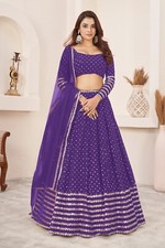 New Attractive Georgette Lehenga Choli With Dupatta For Women And Girls