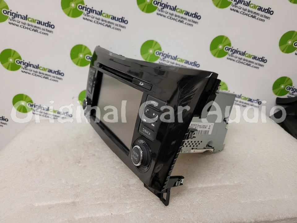 2016 - 2018 Nissan Rogue Sport OEM Navigation AM FM XM Radio CD Player - Imagem 4 de 4