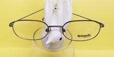 New Matte Silver/Grey METROPOLIS Eyeglasses by MARCOLIN Lightweight Frames SALE 